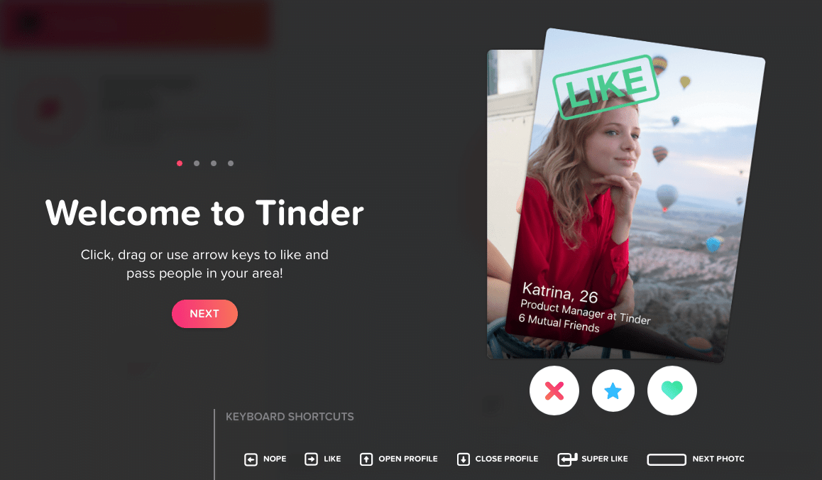 Tinder log in